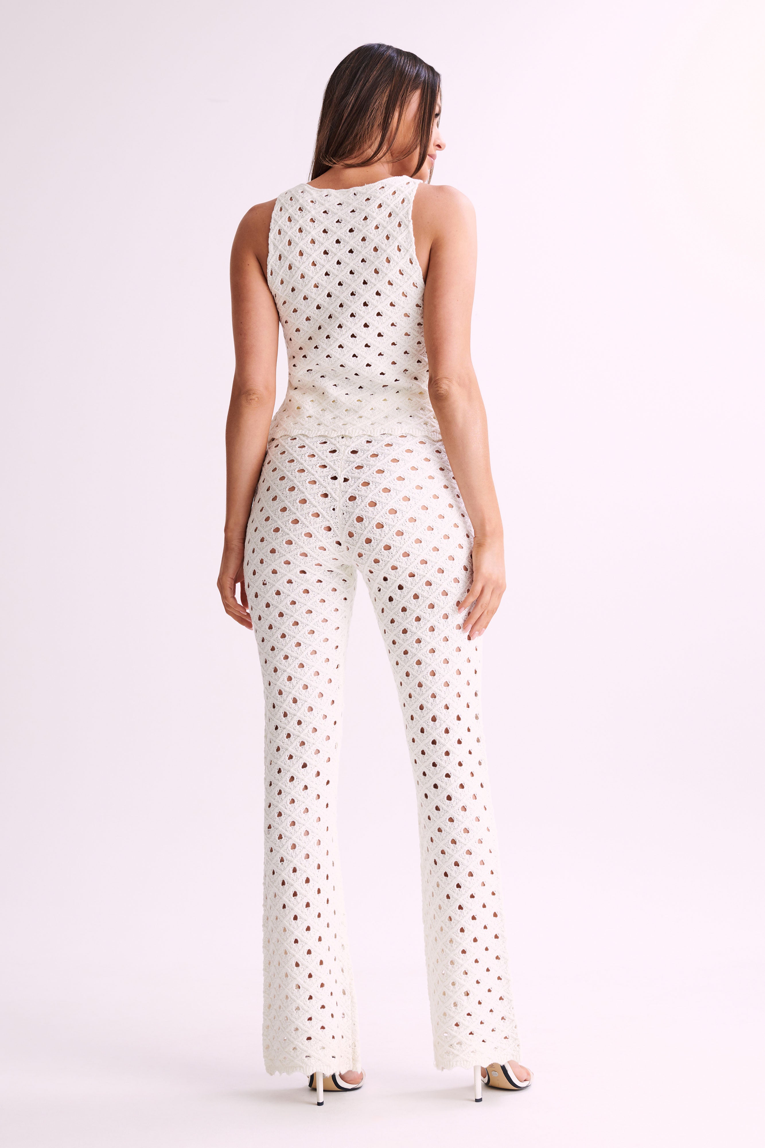Santana Crochet Top - Ivory