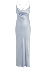 Kalani Chain Maxi Dress - Ice Blue