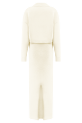 Kingston Knit Maxi Dress - Ivory